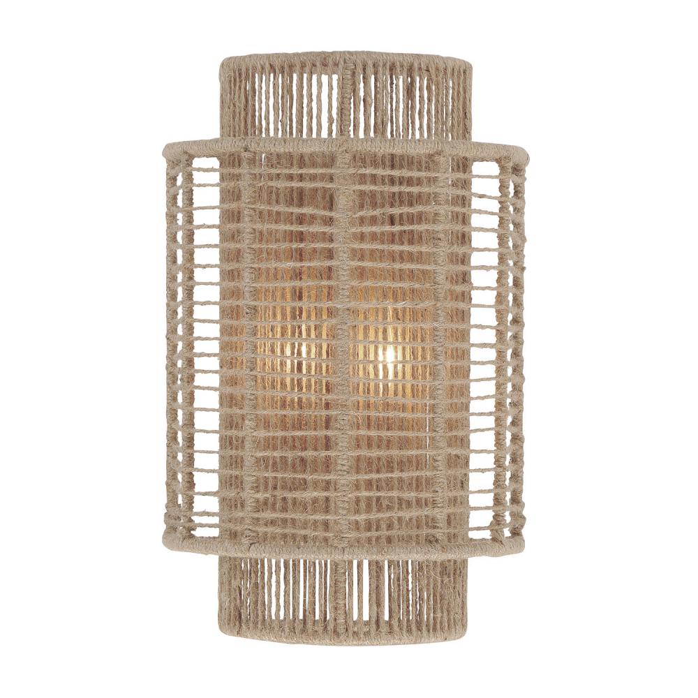 Jayna 2 Light Burnished Silver Sconce