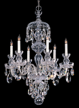 Crystorama 1146-PB-CL-MWP - Brass Up Chandelier