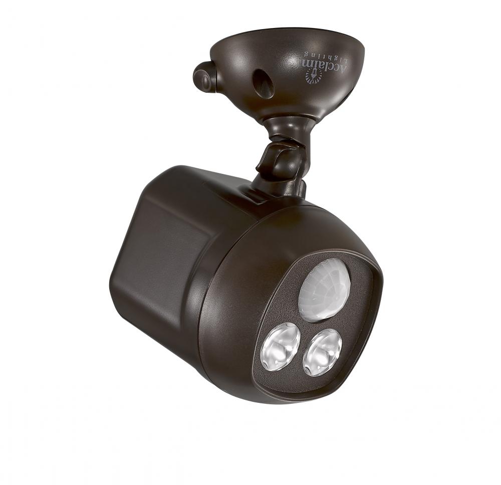 Battery Operated Bronze LED Mega Bright Spotlight