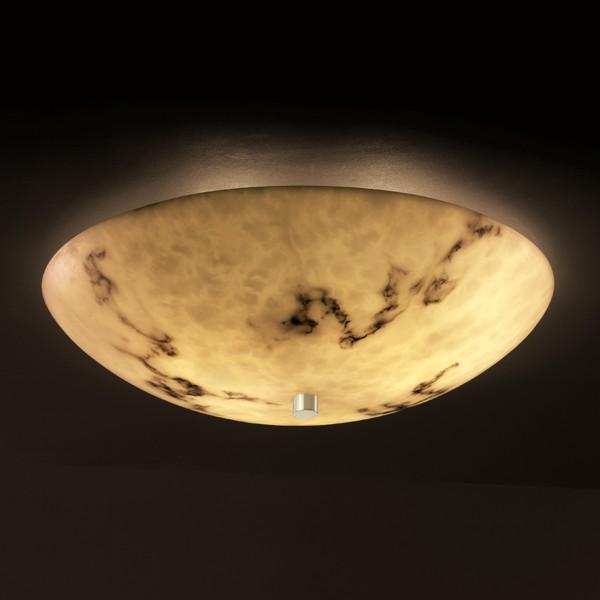 24" Semi-Flush Bowl w/ GU24-LED Lamping