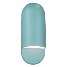 Justice Design Group CER-5620W-RFPL-LED1-1000 - Small ADA Capsule Outdoor LED Wall Sconce