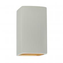 Justice Design Group CER-5915W-MTGD - Small ADA Outdoor LED Rectangle - Open Top & Bottom
