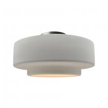 Justice Design Group CER-6365-BIS-NCKL-LED1-700 - Large Tier LED Semi-Flush