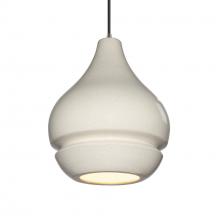 Justice Design Group CER-6400-CRK-NCKL-BKCD - Arabesque 1-Light Pendant