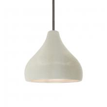 Justice Design Group CER-6560-CRK-NCKL-RIGID - Small Droplet 1-Light Pendant