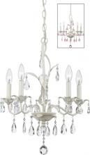 Quoizel OE5005AY - Five Light Antique Ivory Up Chandelier