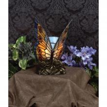 Quoizel TF6599R - Orange Butterfly Table Lamp