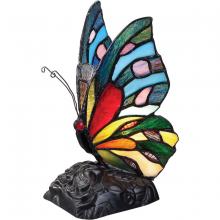 Quoizel TFX1518T - Rainbow Butterfly Table Lamp