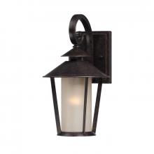 Quoizel AND8408KG - One Light Kingsley Cream Linen Glass Wall Lantern