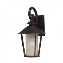 Quoizel AND8410KG - One Light Kingsley Cream Linen Glass Wall Lantern