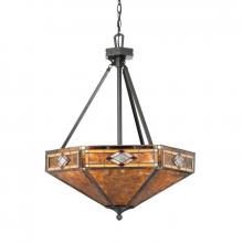 Quoizel NX627CVB - Three Light Vintage Bronze Up Pendant