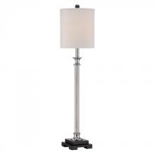 Quoizel Q1502T - One Light Off-white Hardback Drum Shade Table Lamp