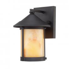 Quoizel SRD8407K - One Light Black Wall Lantern