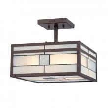 Quoizel TFFN1712WT - Finley Semi-Flush Mount