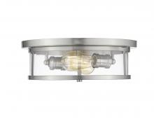 Z-Lite 462F14-BN - 2 Light Flush Mount