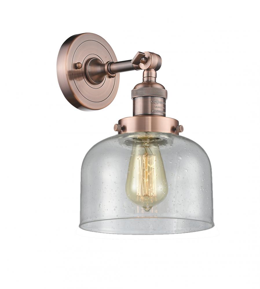 Bell - 1 Light - 8 inch - Antique Copper - Sconce