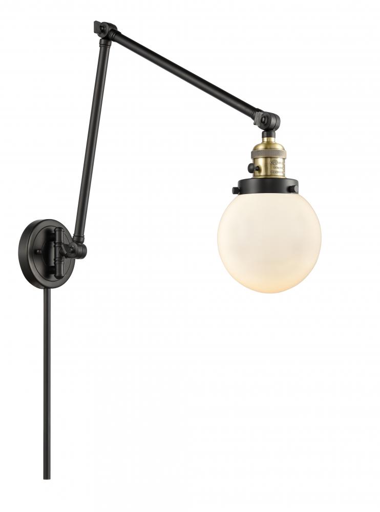 Beacon - 1 Light - 6 inch - Black Antique Brass - Swing Arm