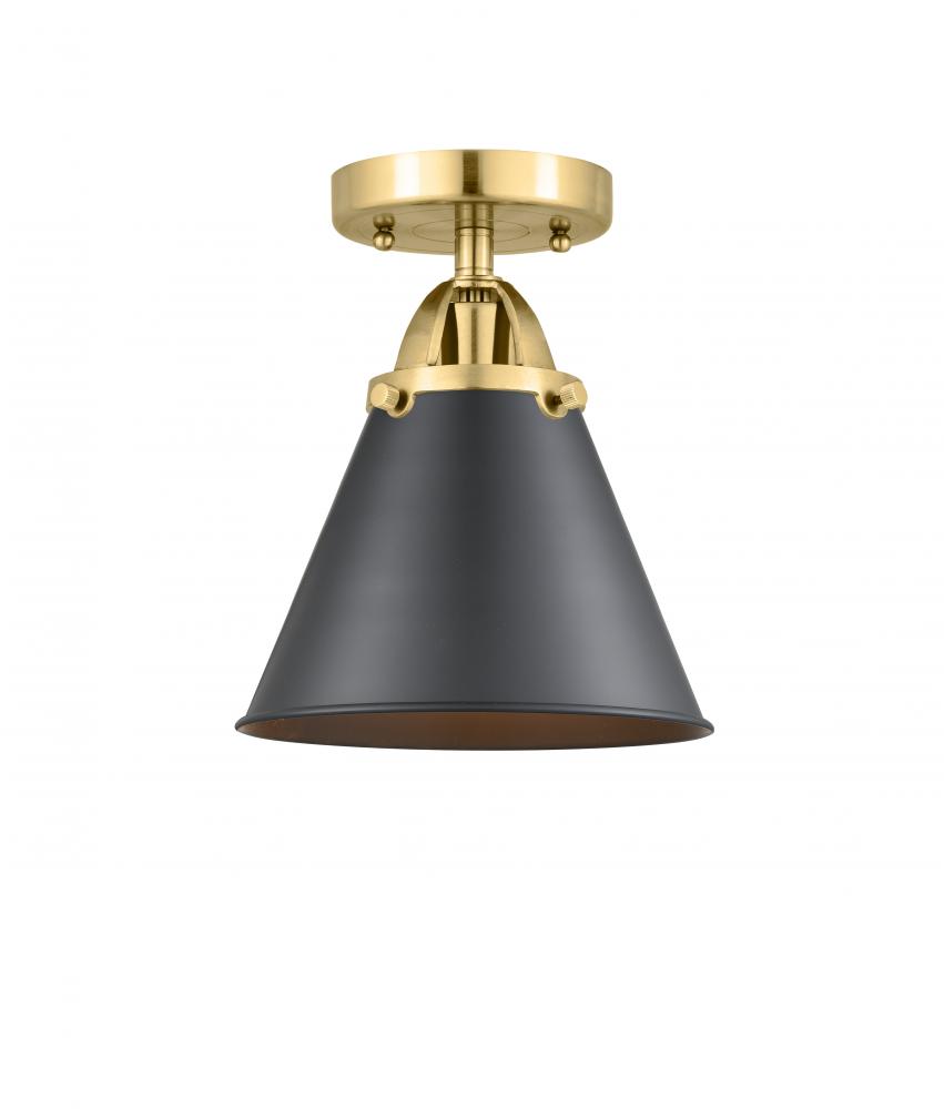 Appalachian - 1 Light - 8 inch - Satin Gold - Semi-Flush Mount