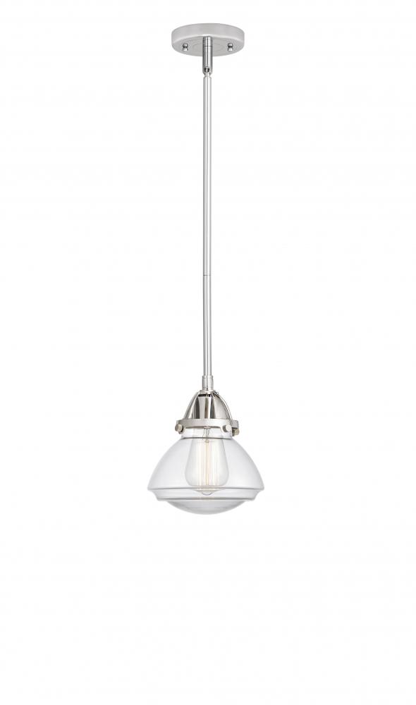 Olean - 1 Light - 7 inch - Polished Chrome - Cord hung - Mini Pendant