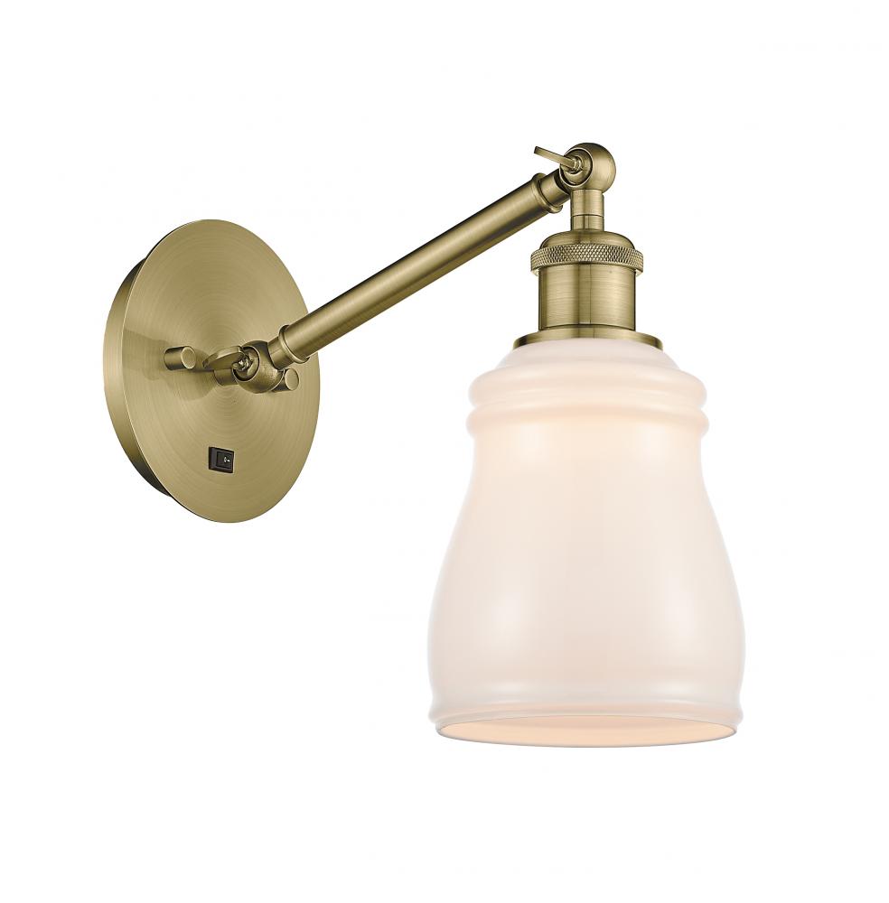 Ellery - 1 Light - 5 inch - Brushed Satin Nickel - Sconce