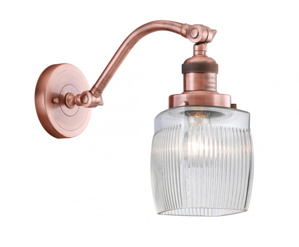 Colton - 1 Light - 6 inch - Antique Copper - Sconce