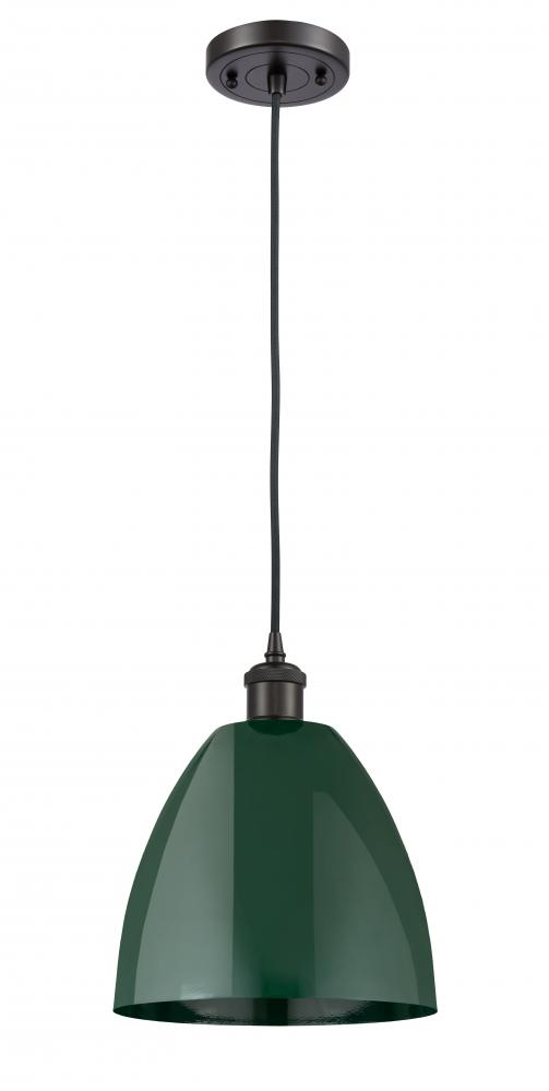 Plymouth - 1 Light - 9 inch - Oil Rubbed Bronze - Cord hung - Mini Pendant