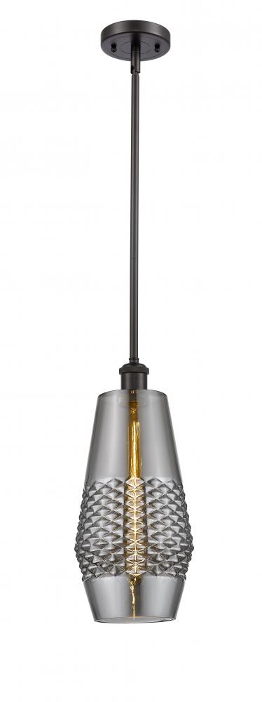 Windham - 1 Light - 7 inch - Oil Rubbed Bronze - Mini Pendant