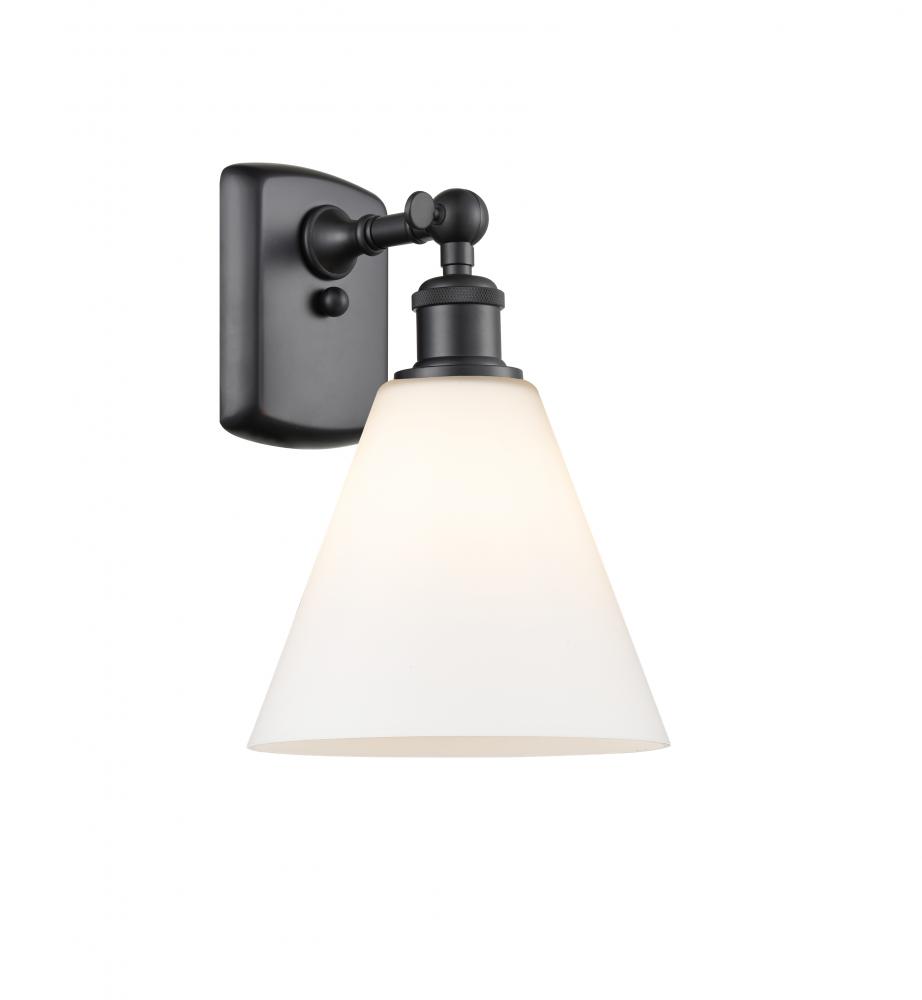 Berkshire - 1 Light - 8 inch - Matte Black - Sconce