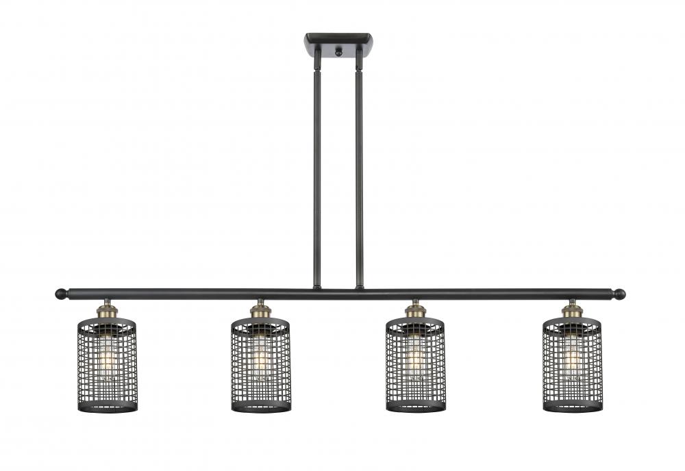 Nestbrook - 4 Light - 48 inch - Black Antique Brass - Multi Pendant