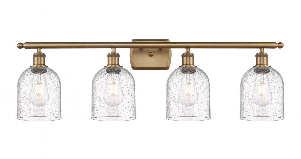 Bella - 4 Light - 36 inch - Brushed Brass - Bath Vanity Light