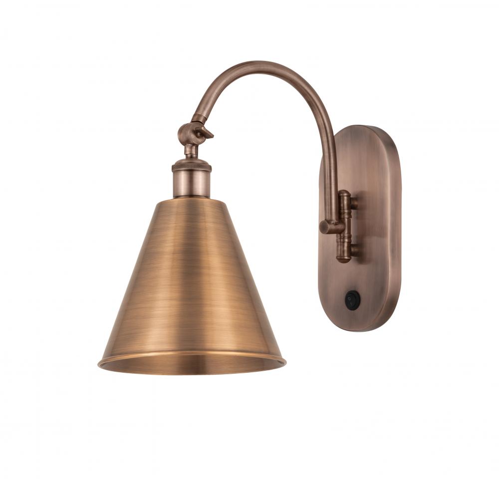 Berkshire - 1 Light - 8 inch - Antique Copper - Sconce