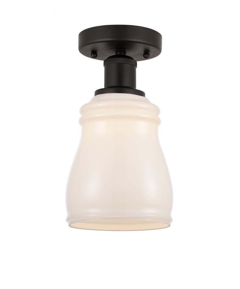 Ellery - 1 Light - 5 inch - Oil Rubbed Bronze - Semi-Flush Mount