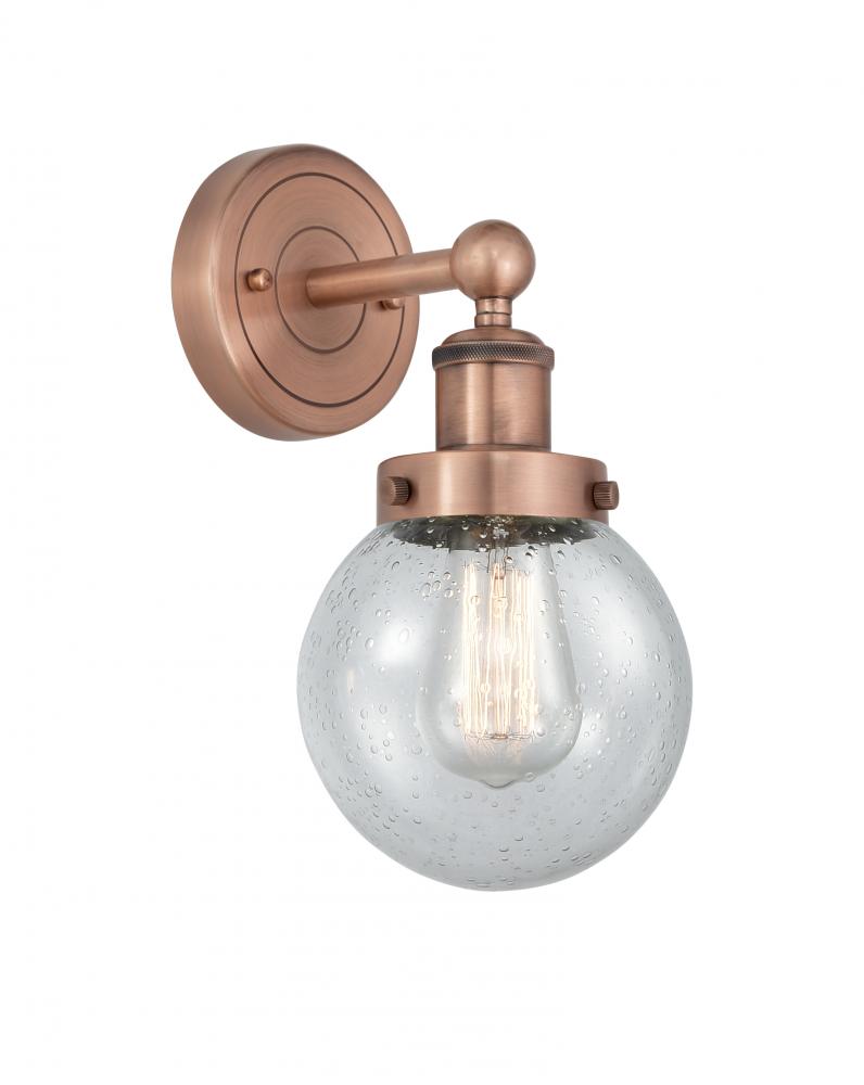 Beacon - 1 Light - 6 inch - Antique Copper - Sconce