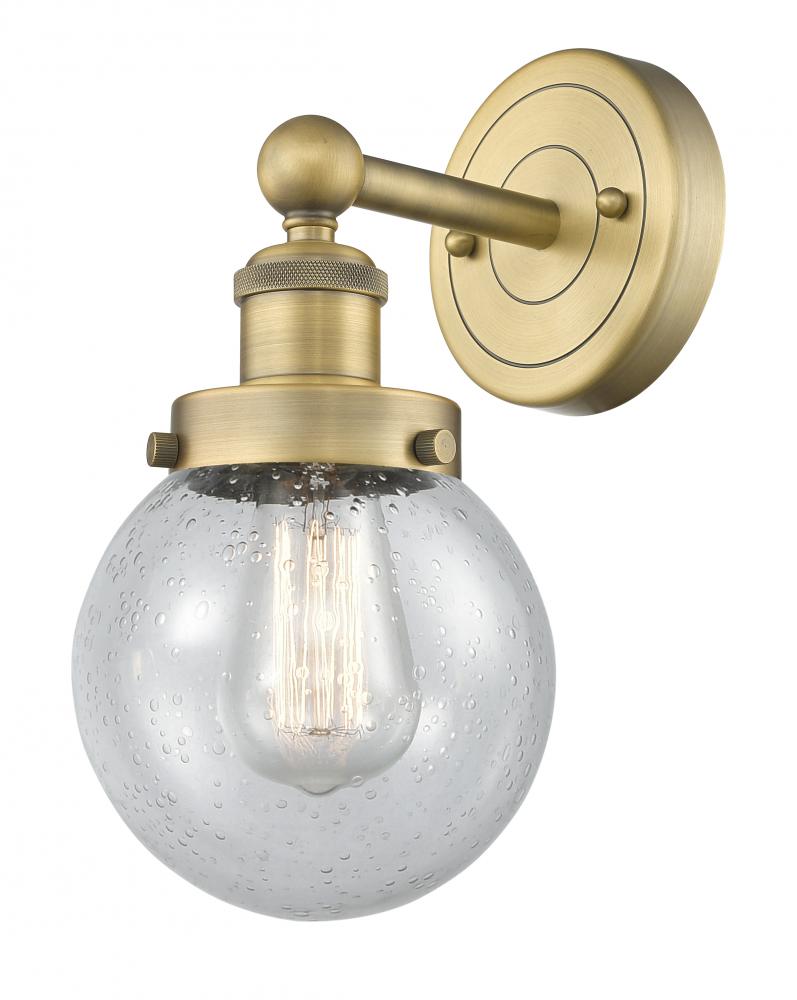 Beacon - 1 Light - 6 inch - Brushed Brass - Sconce