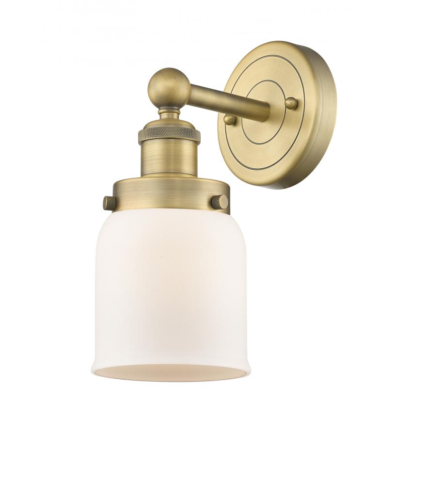 Bell - 1 Light - 5 inch - Brushed Brass - Sconce