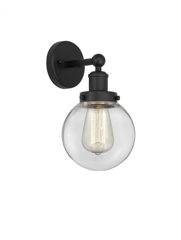 Beacon - 1 Light - 6 inch - Matte Black - Sconce