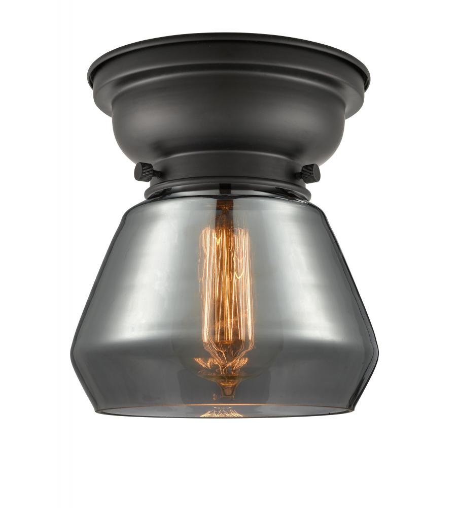 Fulton - 1 Light - 7 inch - Antique Copper - Flush Mount