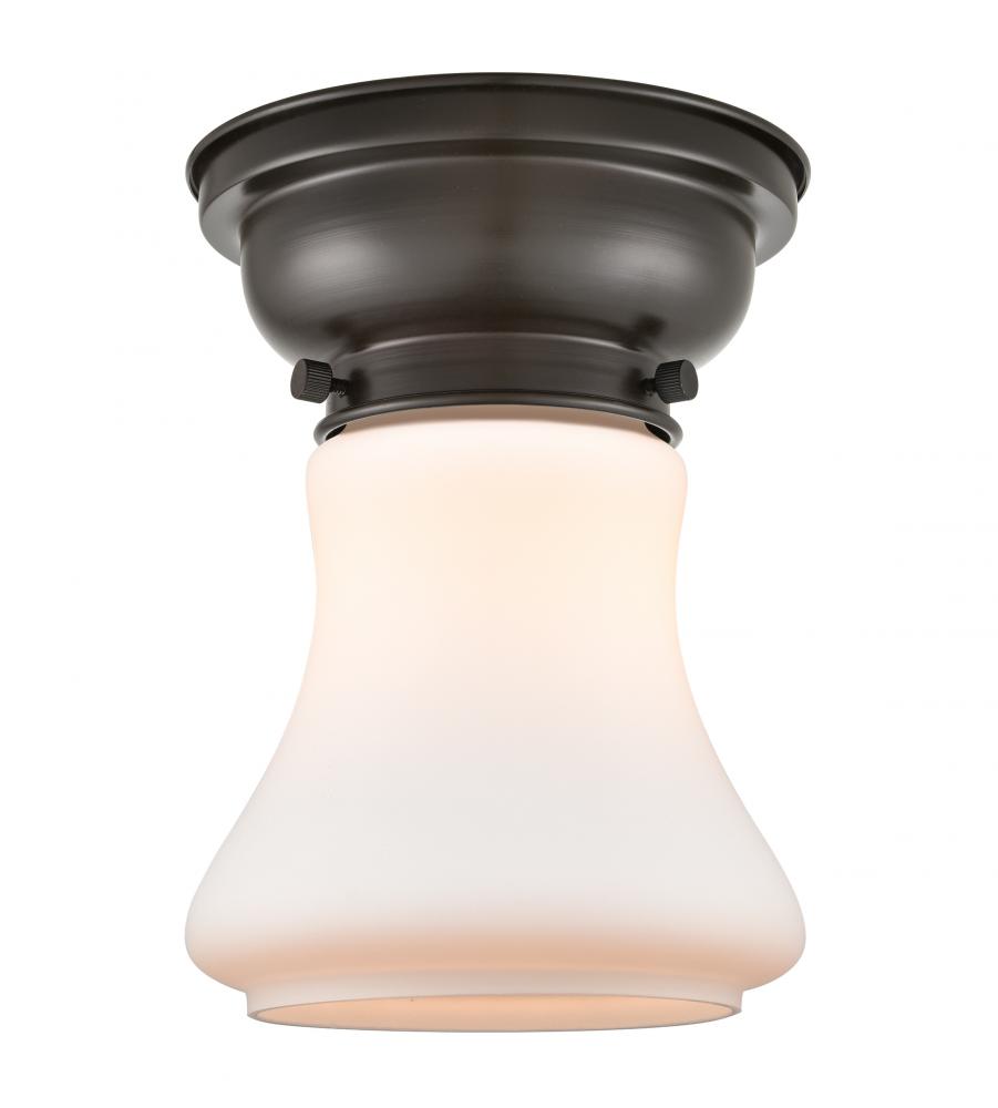 Bellmont - 1 Light - 6 inch - Oil Rubbed Bronze - Flush Mount