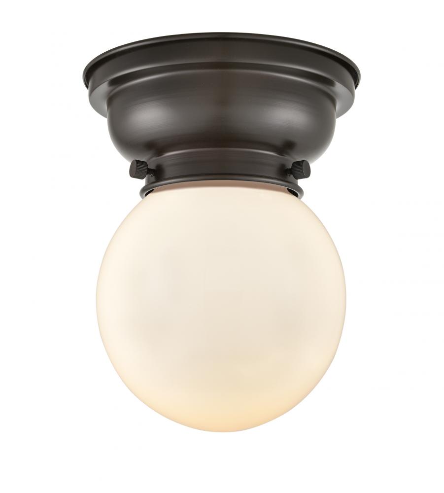 Beacon - 1 Light - 6 inch - Oil Rubbed Bronze - Flush Mount