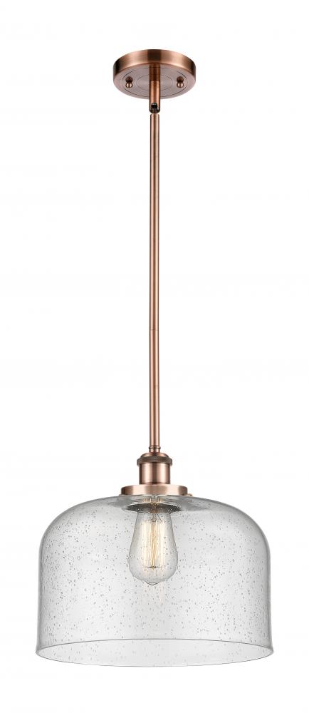 Bell - 1 Light - 12 inch - Antique Copper - Mini Pendant