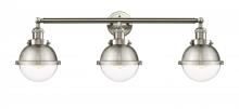 Innovations Lighting 205-SN-HFS-62-SN - Hampden - 3 Light - 34 inch - Brushed Satin Nickel - Bath Vanity Light