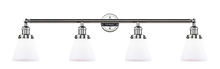 Innovations Lighting 215-PC-G61 - Cone - 4 Light - 42 inch - Polished Chrome - Bath Vanity Light