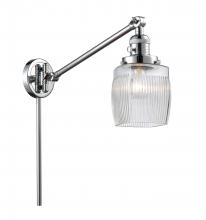 Innovations Lighting 237-PC-G302 - Colton - 1 Light - 8 inch - Polished Chrome - Swing Arm