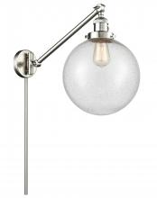 Innovations Lighting 237-SN-G204-10 - Beacon - 1 Light - 10 inch - Brushed Satin Nickel - Swing Arm