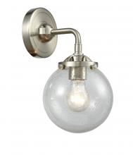 Innovations Lighting 284-1W-SN-G204-6 - Beacon - 1 Light - 6 inch - Brushed Satin Nickel - Sconce