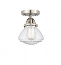 Innovations Lighting 288-1C-SN-G324 - Olean - 1 Light - 7 inch - Brushed Satin Nickel - Semi-Flush Mount