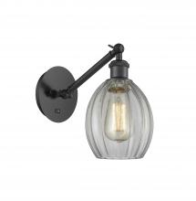 Innovations Lighting 317-1W-BK-G82 - Eaton - 1 Light - 6 inch - Matte Black - Sconce