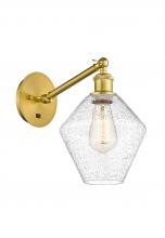 Innovations Lighting 317-1W-SG-G654-8-LED - Cindyrella - 1 Light - 8 inch - Satin Gold - Sconce