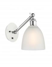 Innovations Lighting 317-1W-WPC-G381 - Castile - 1 Light - 6 inch - White Polished Chrome - Adjustable Sconce