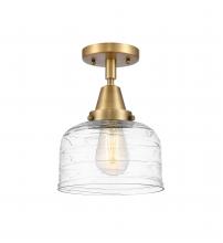 Innovations Lighting 447-1C-BB-G713 - Bell - 1 Light - 8 inch - Brushed Brass - Flush Mount